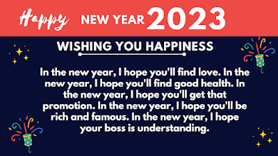 New Year Wishes for 2023: Best Wishes for a Happy New Year