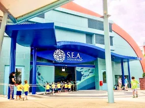 SEA Aquarium at Sentosa Island