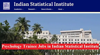 Psychology Trainee Jobs in Indian Statistical Institute