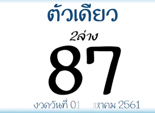 Thai Lottery Free Lucky Tips For 01-10-2018