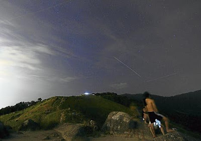 Lokasi kelihatan fenomena Hujan Meteor Perseid