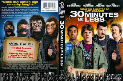 30 Minutes Or Less 2011 BRRip 720p x264 Dual Audio Hindi English