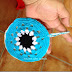 Nazar, ojo turco hecho a crochet
