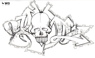 Graffiti Characters Sketches 