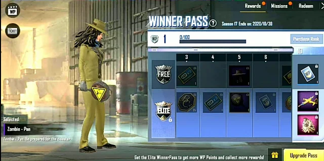 PUBG Lite Season 17 Winner Pass release date and rewards