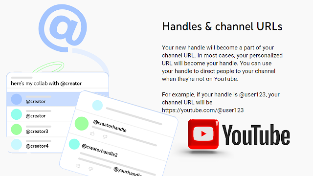 تحديث يوتيوب : استخدام هاندل بدل اسم الصفحة