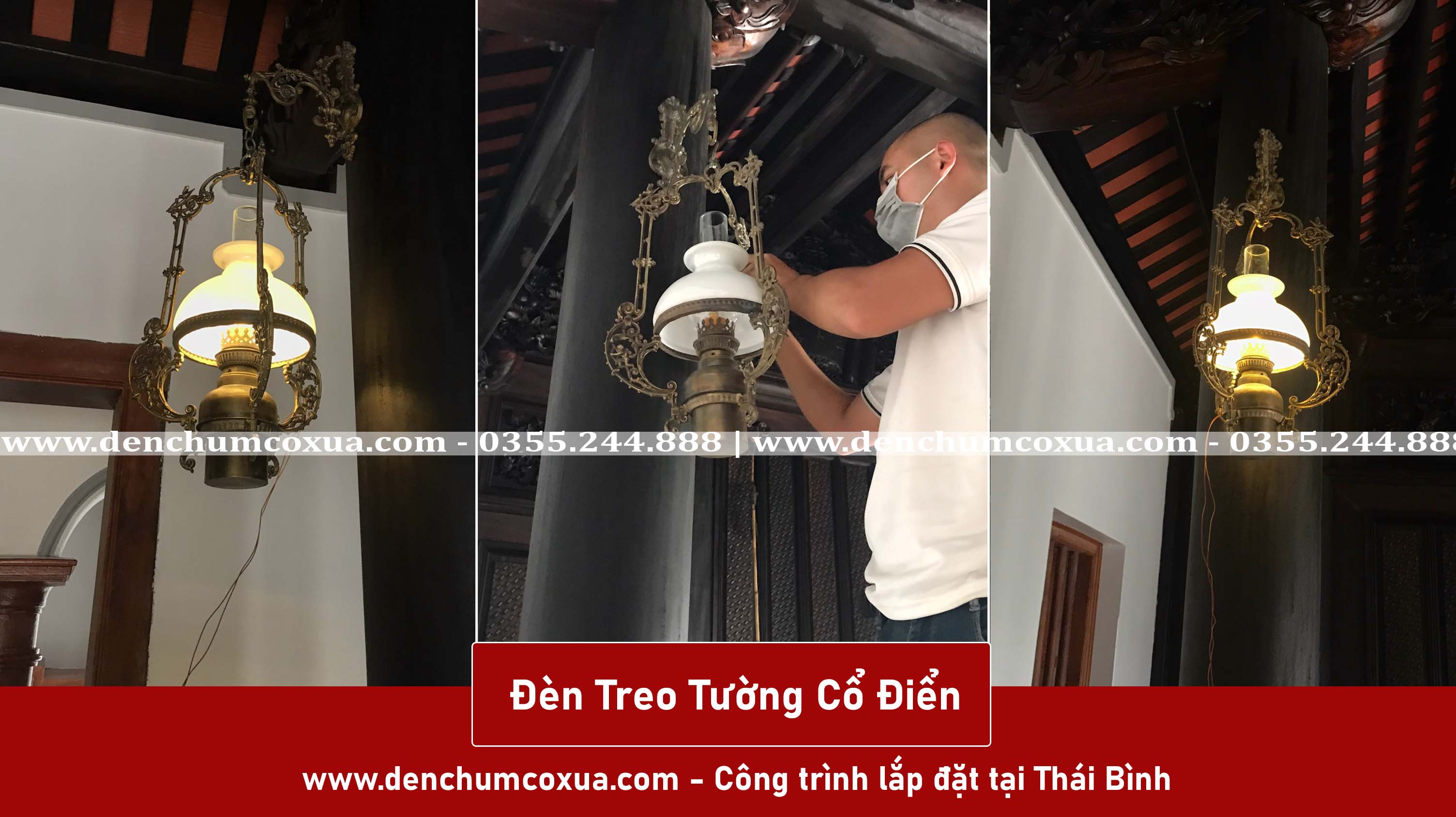 Check liền giá đèn treo tường cổ điển rước ngay về nhà