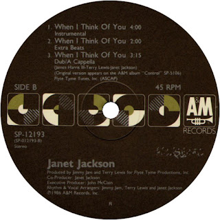 When I Think of You (Extra Beats) - Janet Jackson http://80smusicremixes.blogspot.co.uk