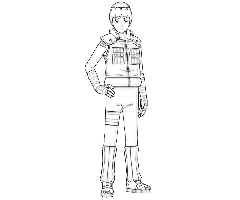 naruto-rock-lee-character-coloring-pages