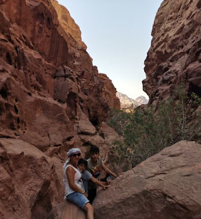 Wadi Rum, Burrah Canyon o Cañón de la Tierra Fértil.