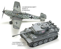 Tamiya 1/48 GERMAN TIGER I EARLY PROD (32504) Color Guide & Paint Conversion Chart