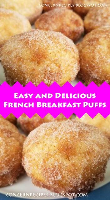 Easy and Delicious French Breakfast Puffs