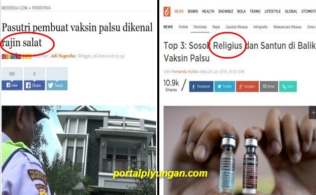  Kalau Pendeta Pedofil yang Salah Bukan Kristen, Tapi Kalo Pemalsu Vaksin yang Salah Islam 