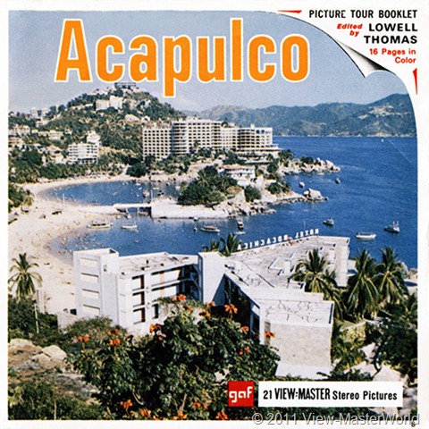 View-Master Acapulco (B003), Packet Cover