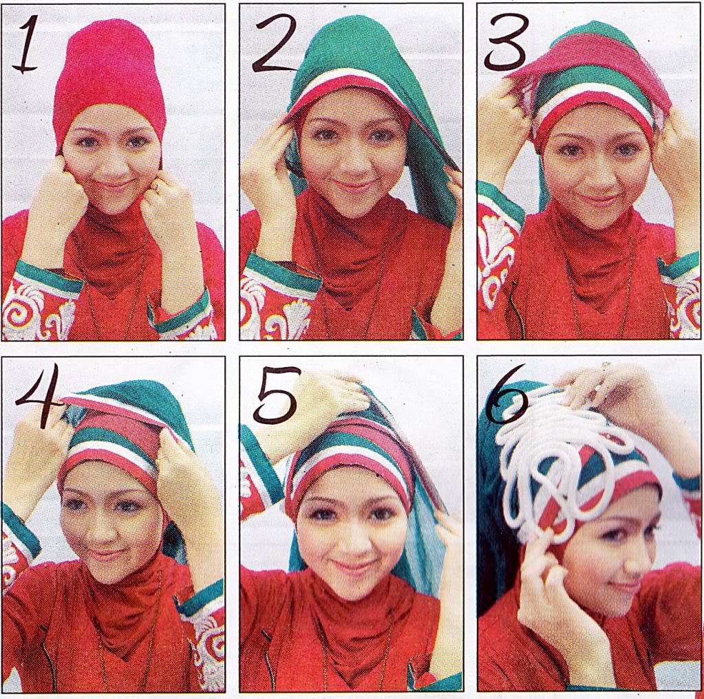 24 Gambar Terbaru Tutorial Hijab Indonesia Wisuda Satu Warna Untuk Kamu