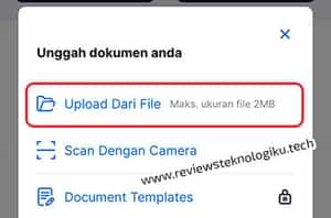 upload dokumen meterai online di aplikasi emet