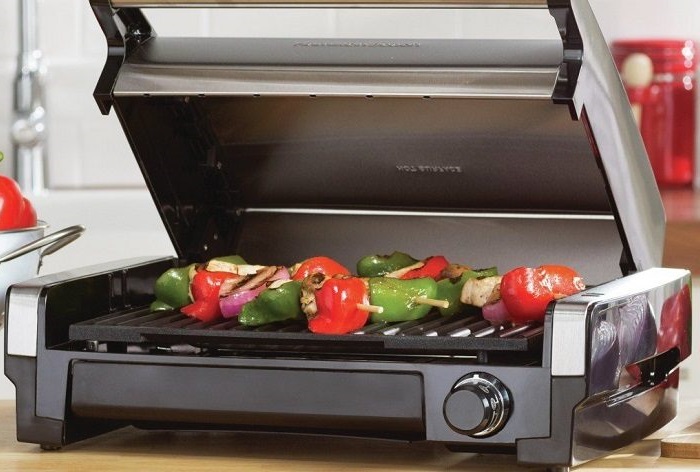 Summer Grilling with Hamilton Beach Indoor Searing Grill