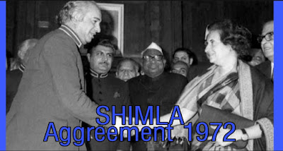 What is Shimla Agreement 1972 ? An Analysis