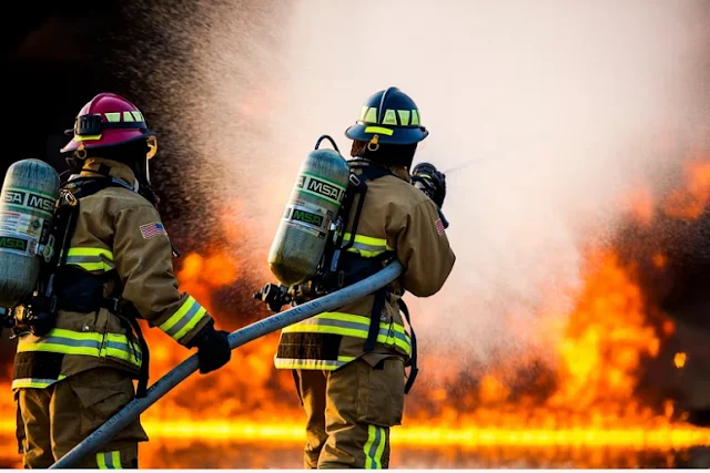 Firefighter commendable life saving of cricketer