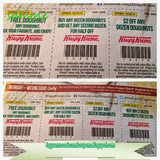 Free Printable Krispy Kreme Coupons