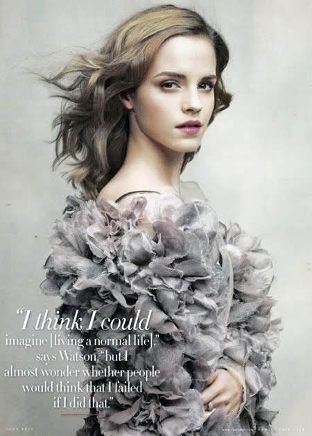 Here are some photos of Emma Watson Vanity Fair June 2010 Pictures we found 