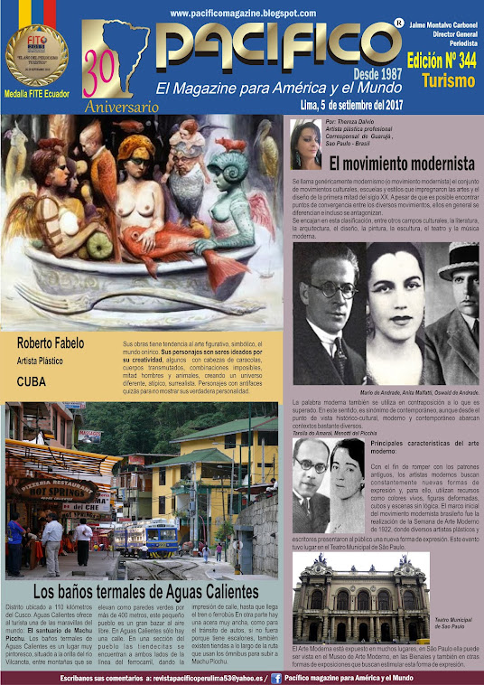Revista Pacífico Nº 344 Turismo
