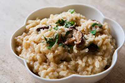 Mushroom risotto