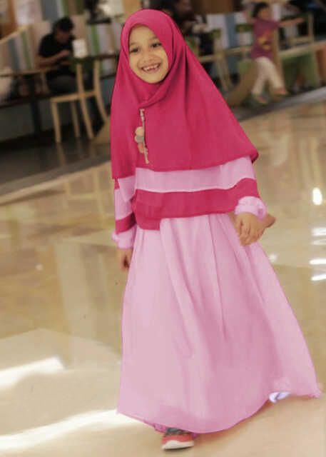 Model Baju Busana Muslim Anak Terbaru 2018