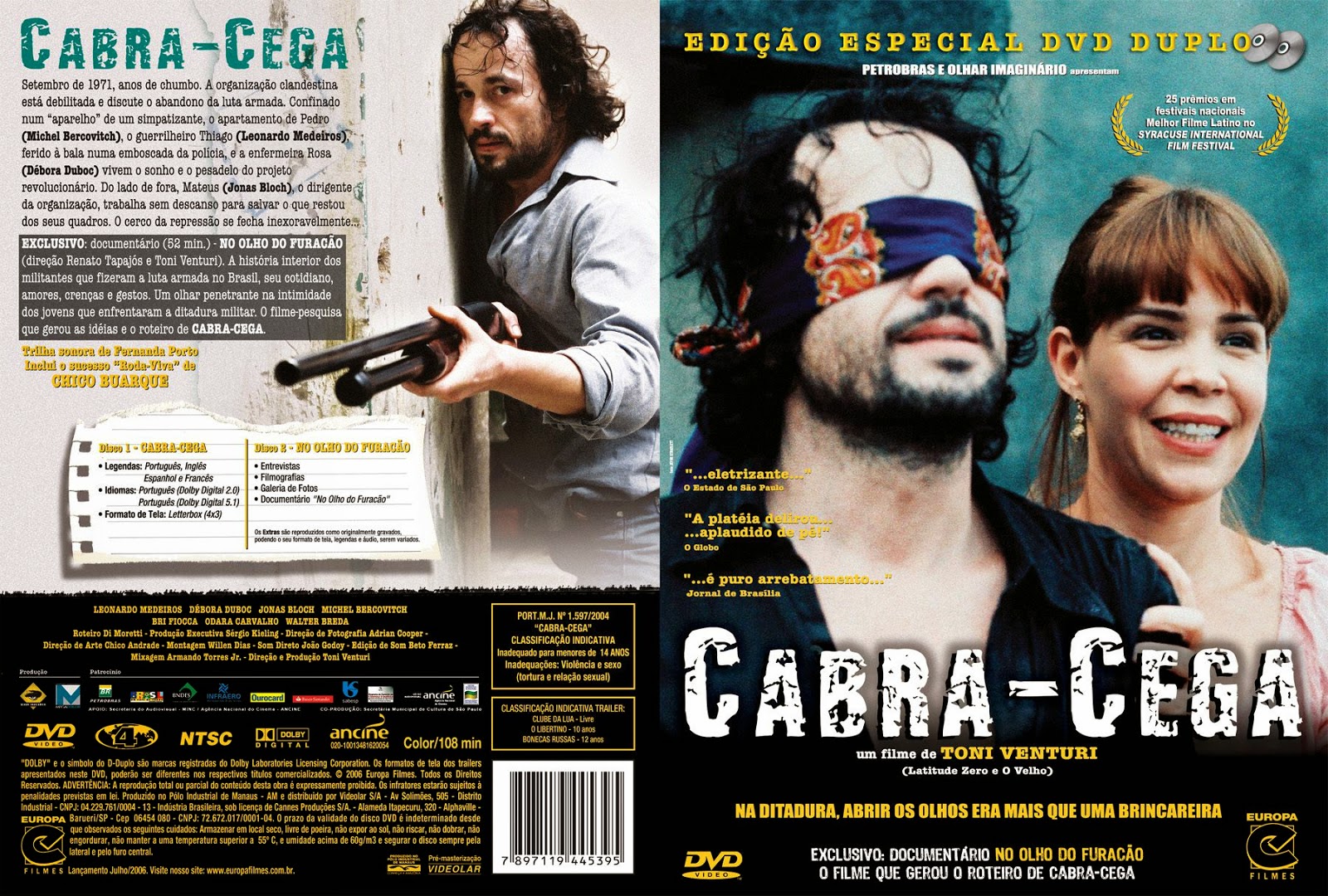 Capa DVD Cabra-Cega