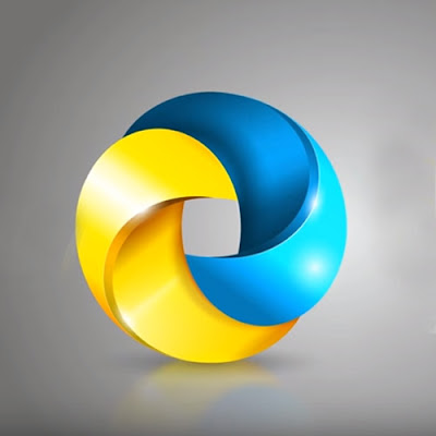 3d logo in coreldraw x4