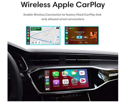 P.K. REZ Wireless Apple CarPlay A+C Adapter