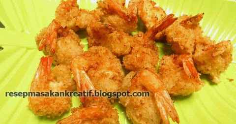 RESEP UDANG GORENG TEPUNG RENYAH CRISPY - Aneka Resep 