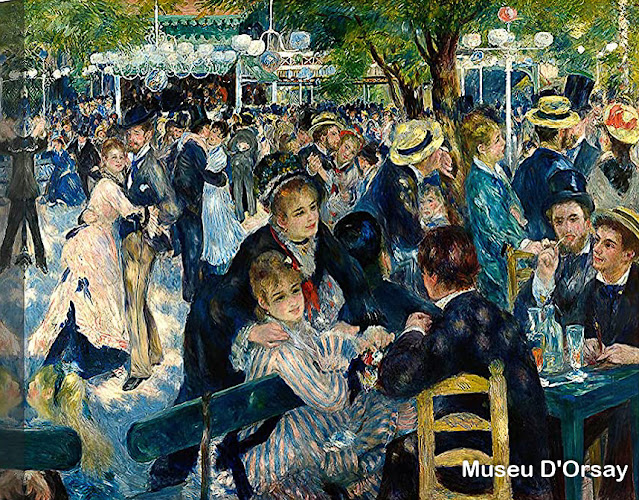 "O Baile do Moulin de La Galette", de Renoir