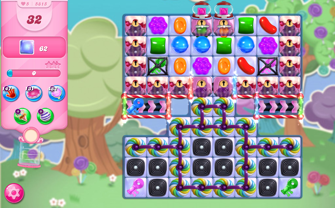 Candy Crush Saga level 5815