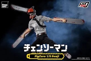 fig Zero 1/6 Denji - Chainsaw Man, ThreeZero