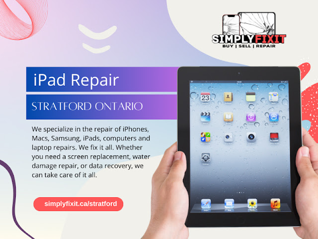 iPad Repair Stratford Ontario