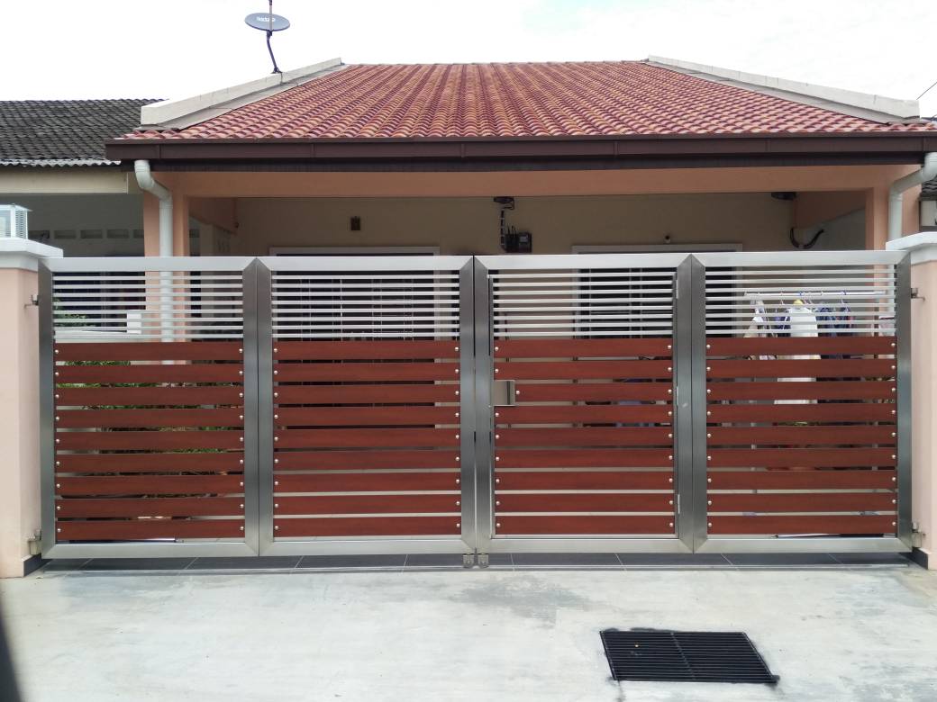 Malaysia Autogate System Specialist Stainless Steel Gate