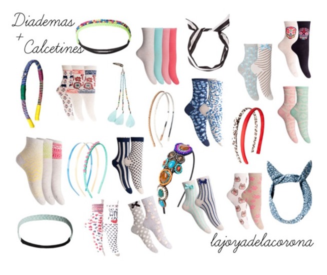Medias y diademas