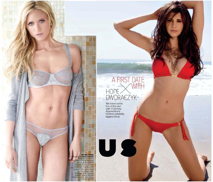  Hope Dworaczyk sexing up the inside pages of MAXIM USA APRIL 2011