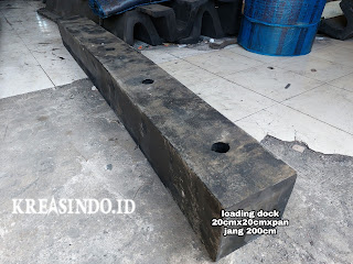 Daftar Harga Berbagai Macam Karet Rubber Fender | Karet Bumper Loading dock