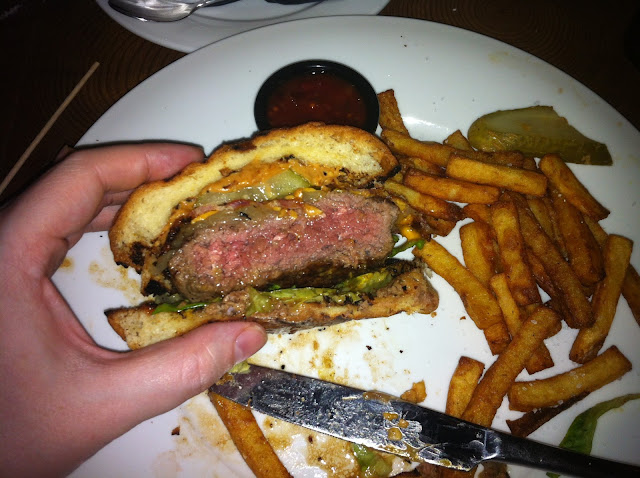 The Balham burger from The Grove Pub