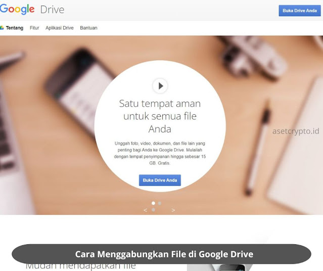 Cara Menggabungkan File di Google Drive