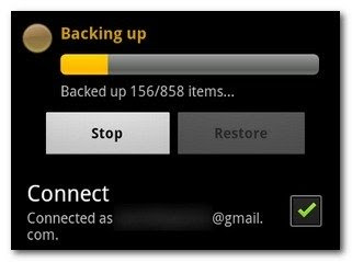 backup text sms messages in android