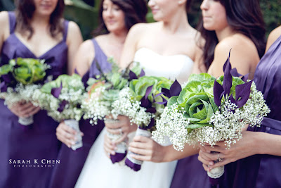 Purple Calla Lilies Wedding Bouquet on Photos Of Purple Dresses With Green Flowers   Project Wedding Forums