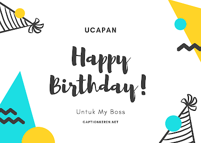 Kartu Ucapan Selamat Ulang Tahun Untuk Bos