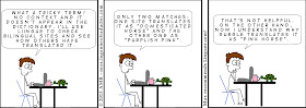 cartoon google gurgle translate statistics linguee