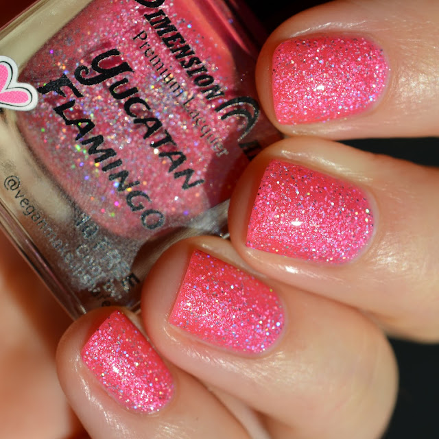 Dimension Nails Yucatan Flamingo swatch