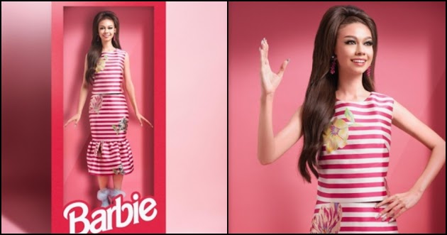 Mirip Banget sama Aslinya, Ini 6 Potret Yuki Kato Jadi Boneka Barbie di Dalam Box