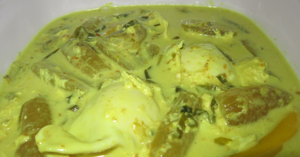 RESEPI CIKGU ANI: GULAI LEMAK CILI API TELUR ITIK 