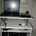 Movable laptop desk